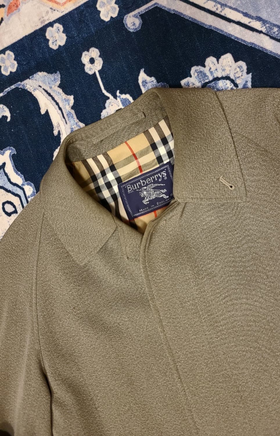 버버리 커버트울 래글런 코트 상품이미지2