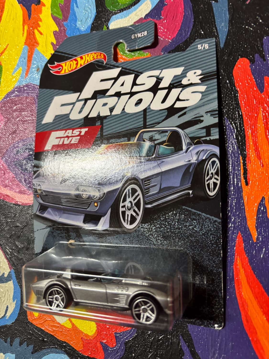 미개봉) 분노의 질주 핫휠 콜벳 그란 스포츠 다이캐스트 인테리어 소품 상품이미지2