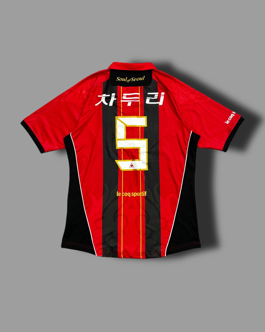 르꼬끄 14-15 서울 FC 차두리 사인 유니폼 2XL 상품이미지5