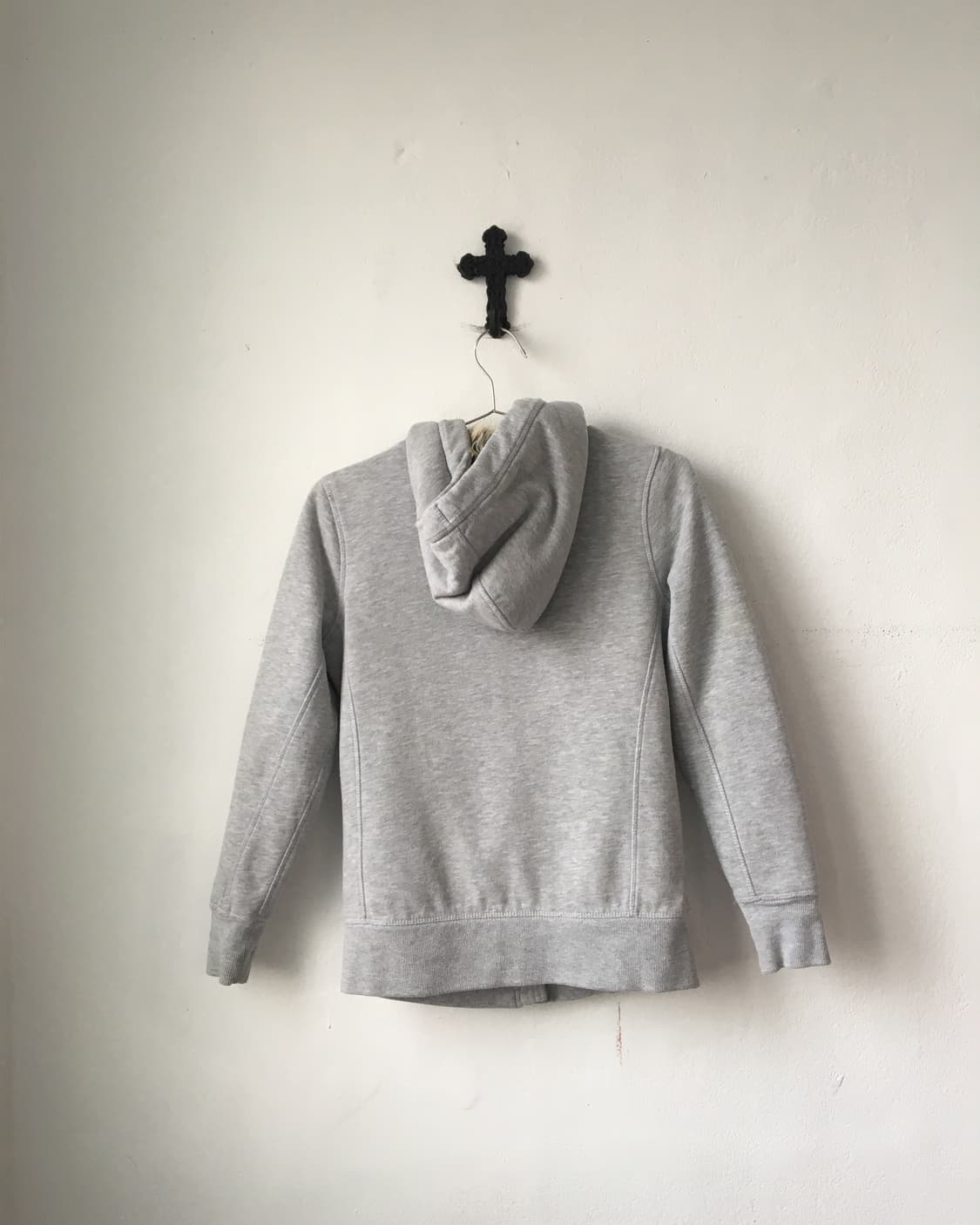 Fur layered hood zip up 상품이미지3