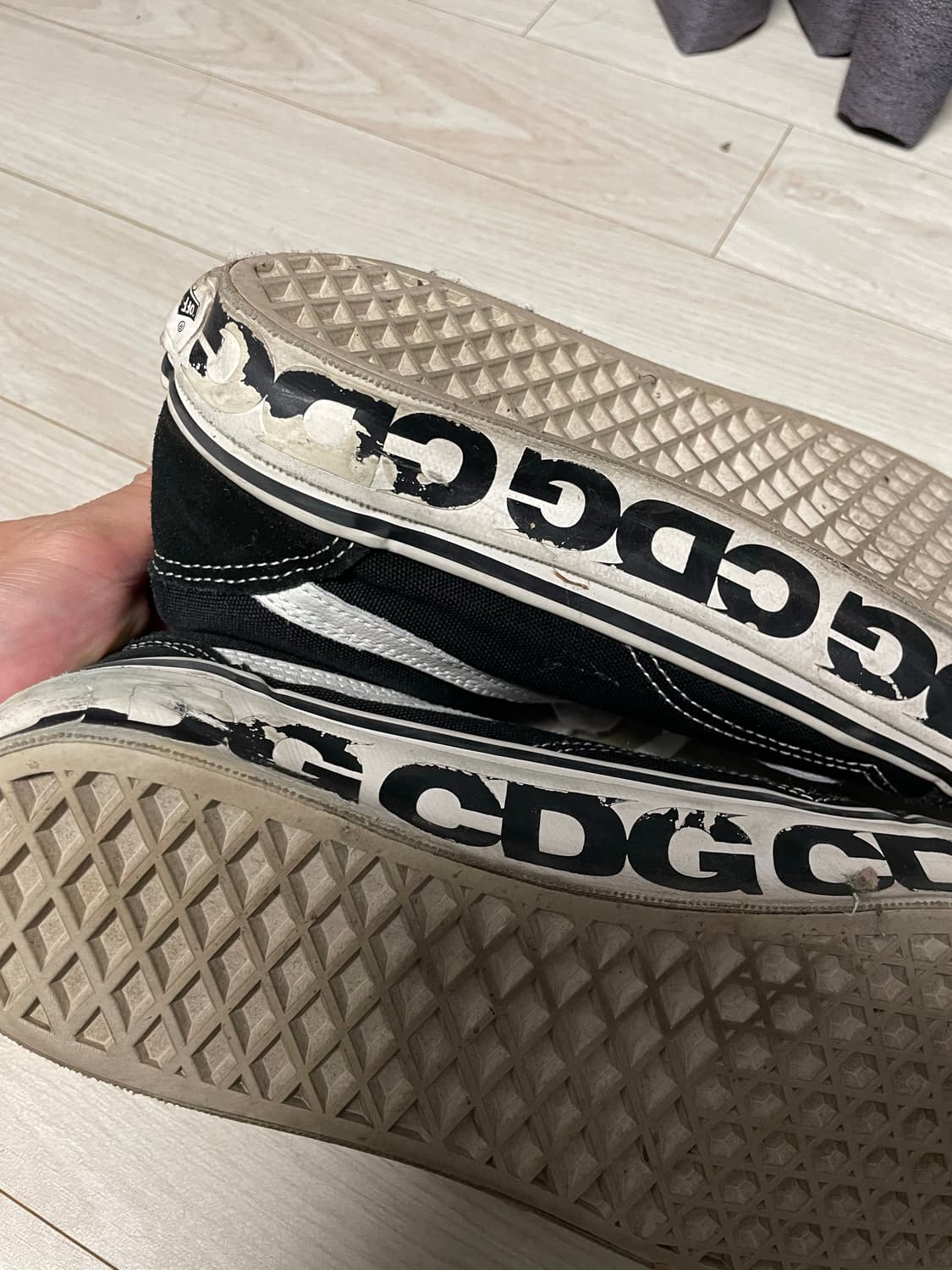 반스 CDG OTW 올드스쿨 블랙 270 상품이미지4