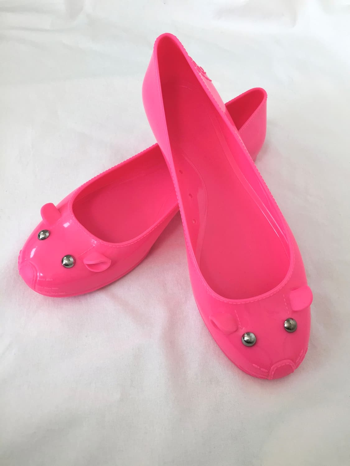 Marcjacobs Jelly Pink rat flat shoes 상품이미지1