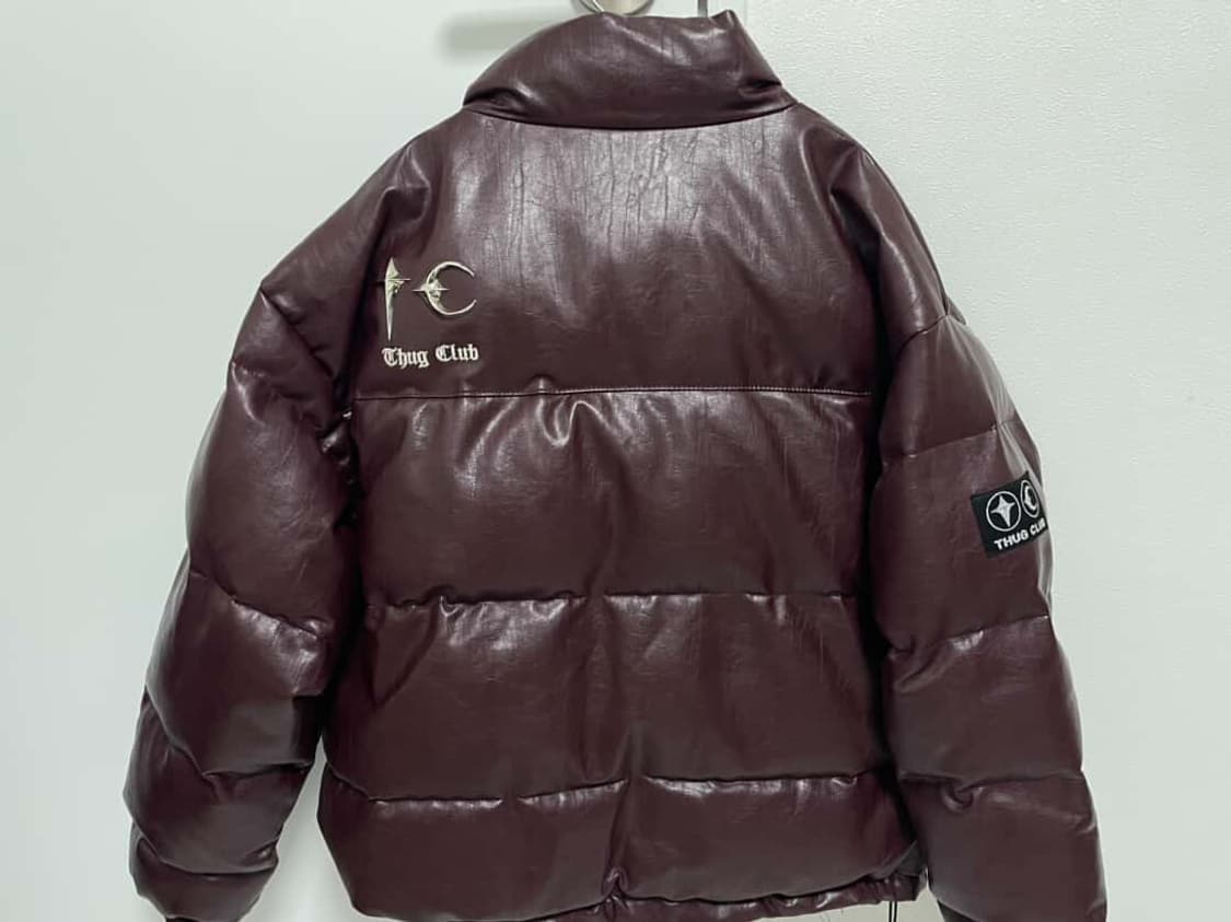 떠그클럽 레더패딩 2사이즈 상품이미지2