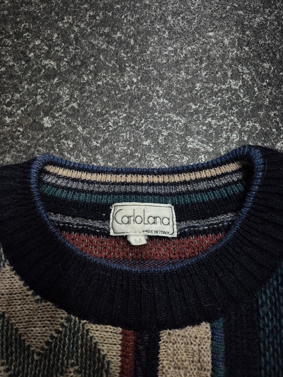 Carlos Lana 패턴 니트 스웨트 남성 100사이즈 상품이미지3