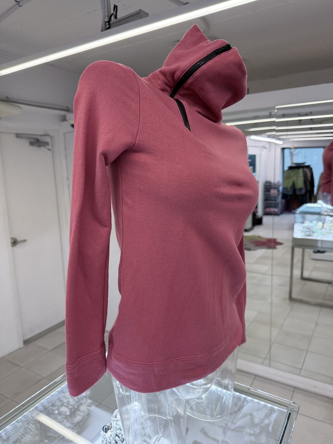 high neck zipup sweat shirt 상품이미지2