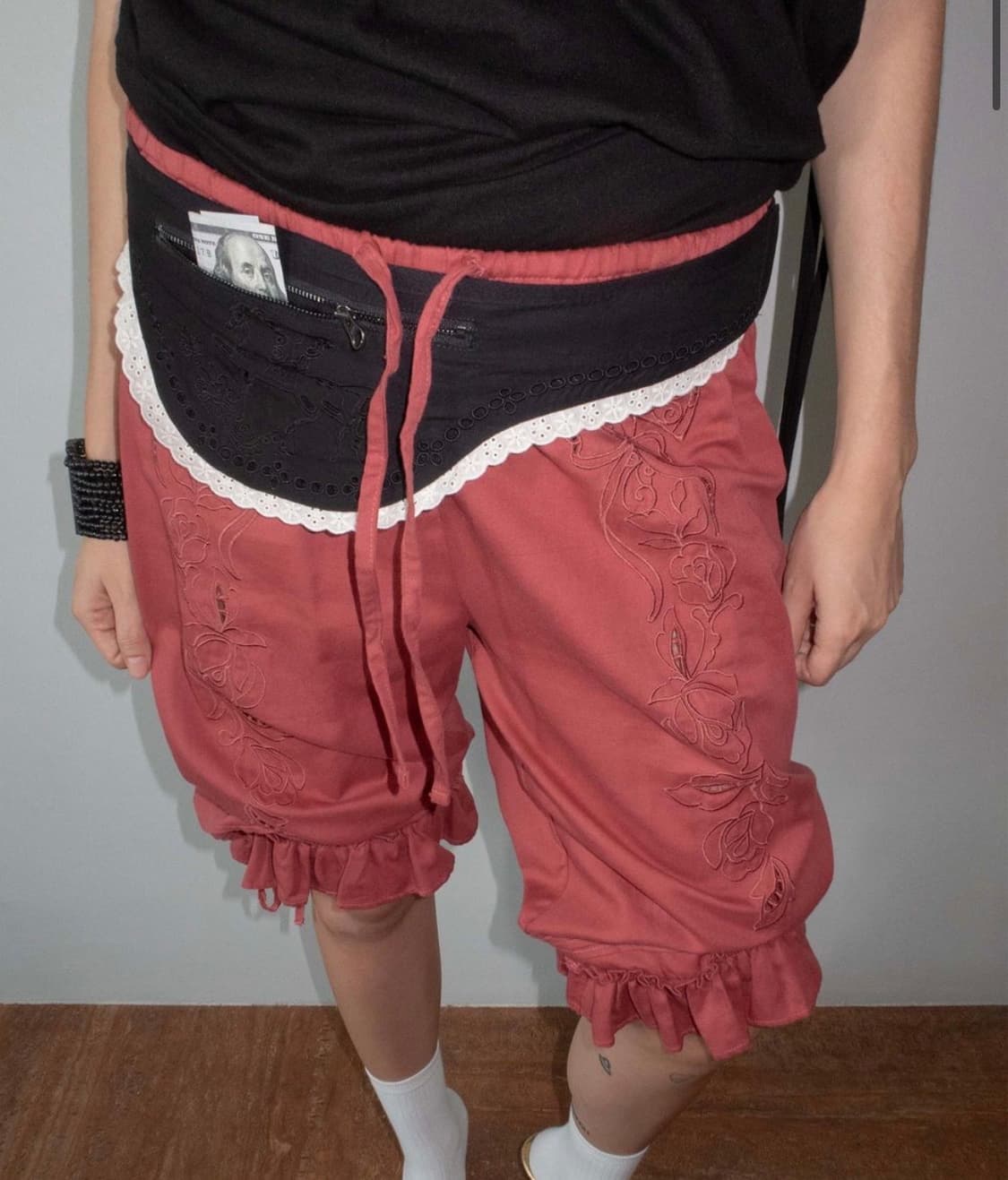 SCULPOR Capri Pants Red 상품이미지2