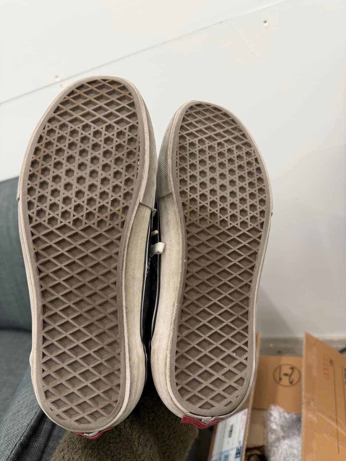 반스 올드스쿨 레더 볼트 og 265 (지디반스 레드탭) 상품이미지4