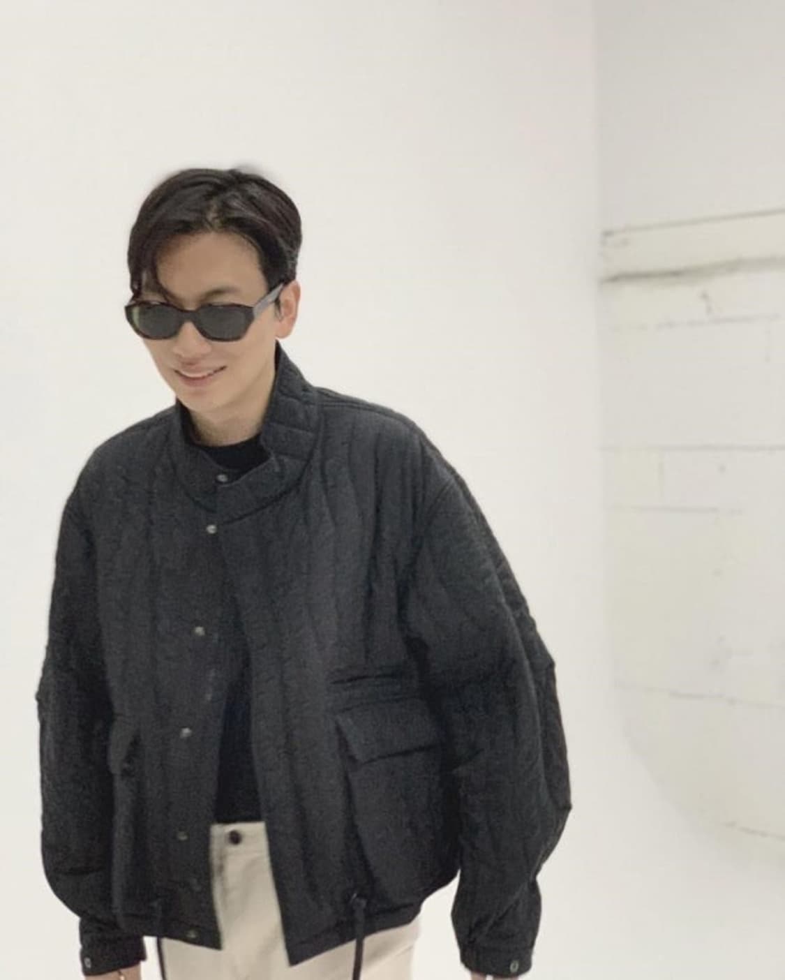 언어펙티드 퀄티드 블루종 상품이미지4