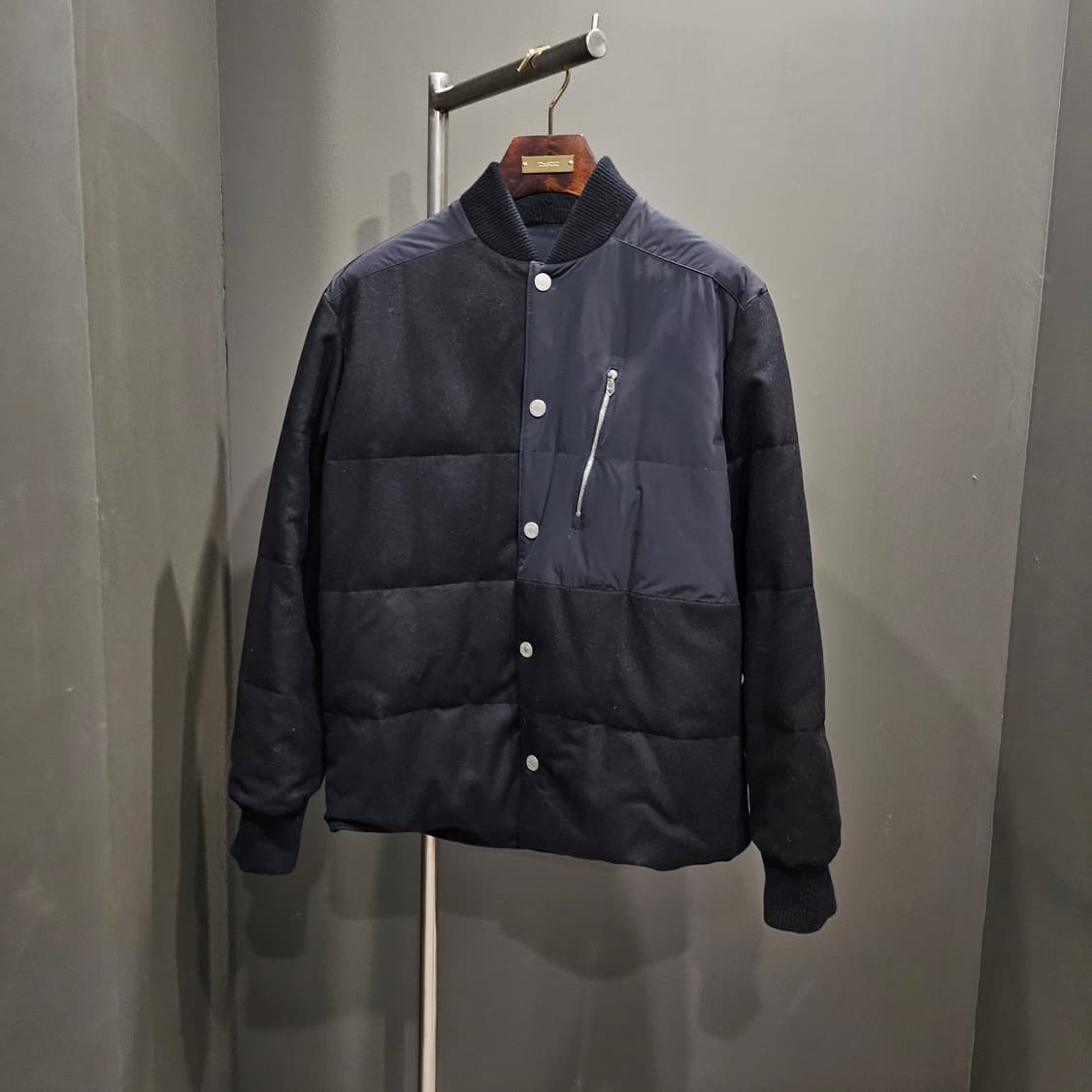 에르메스 캐시미어 100% 신상 패딩 봄버자켓 상품이미지1