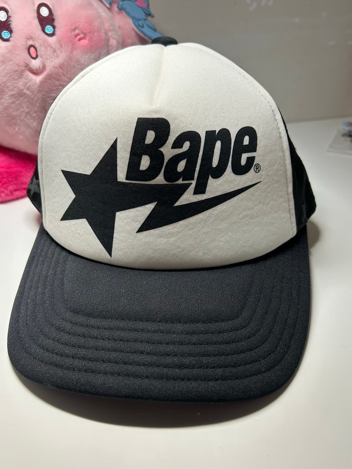 (새상품) 베이프 스타 매쉬캡  상품이미지1