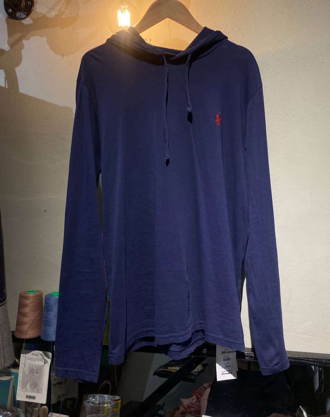 폴로 슬림 네이비 후드 상품이미지2