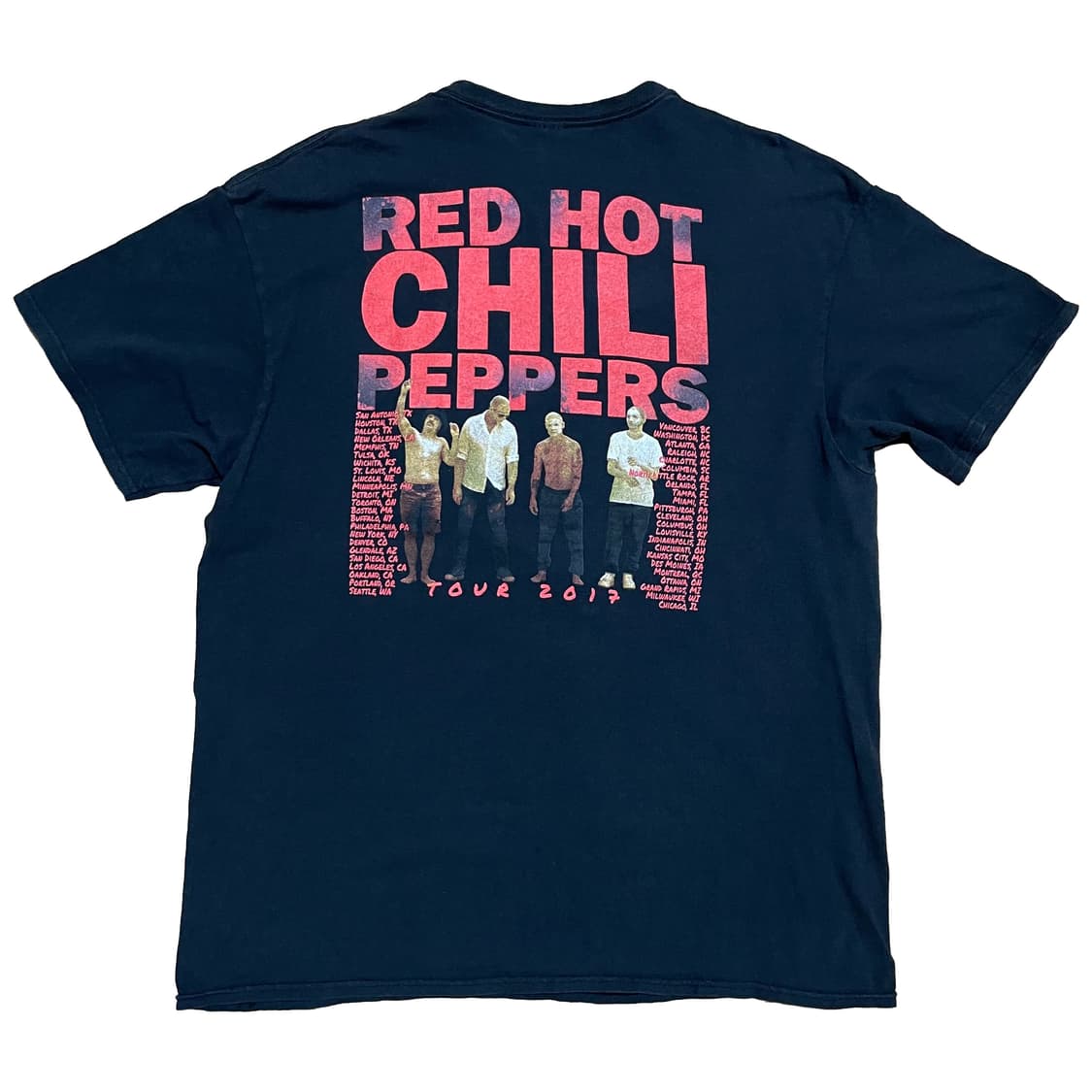 [XL] RHCP 2017 the GETAWAY 투어 티셔츠 상품이미지2