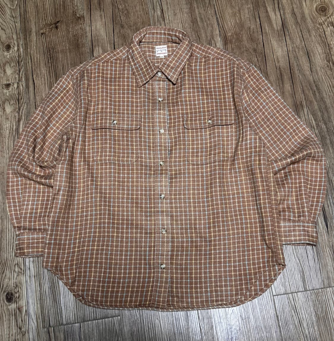 글레이셔 베이 데일리 타탄 체크셔츠 상품이미지2