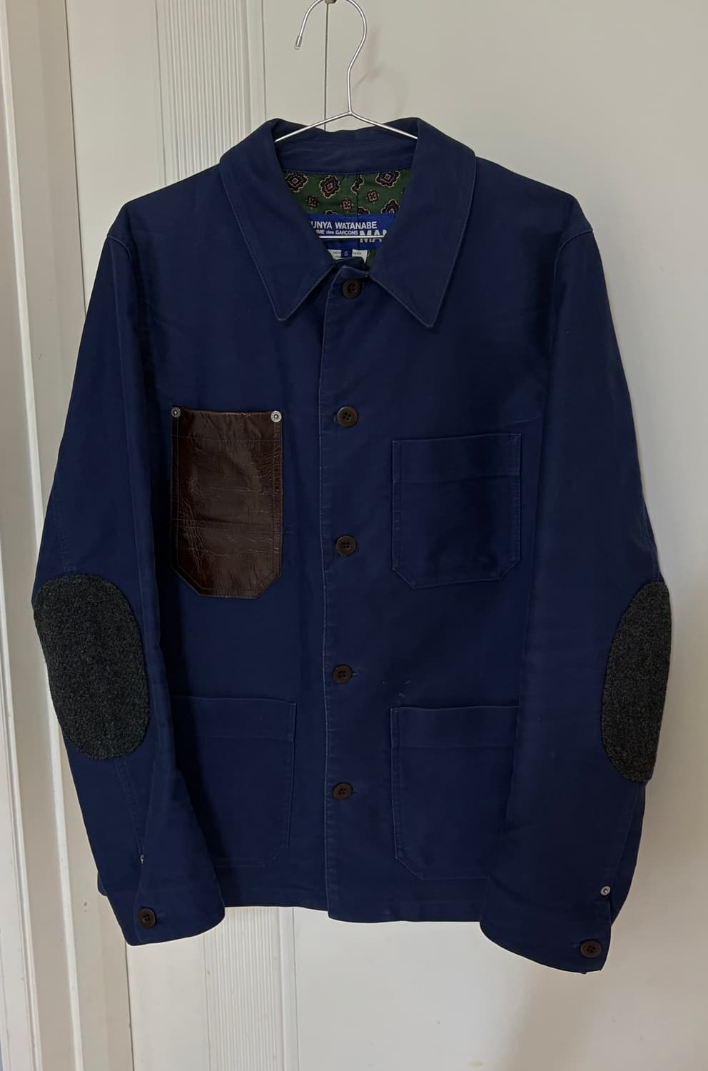 준야와타나베 몰스킨 프렌치 워크 자켓 상품이미지2