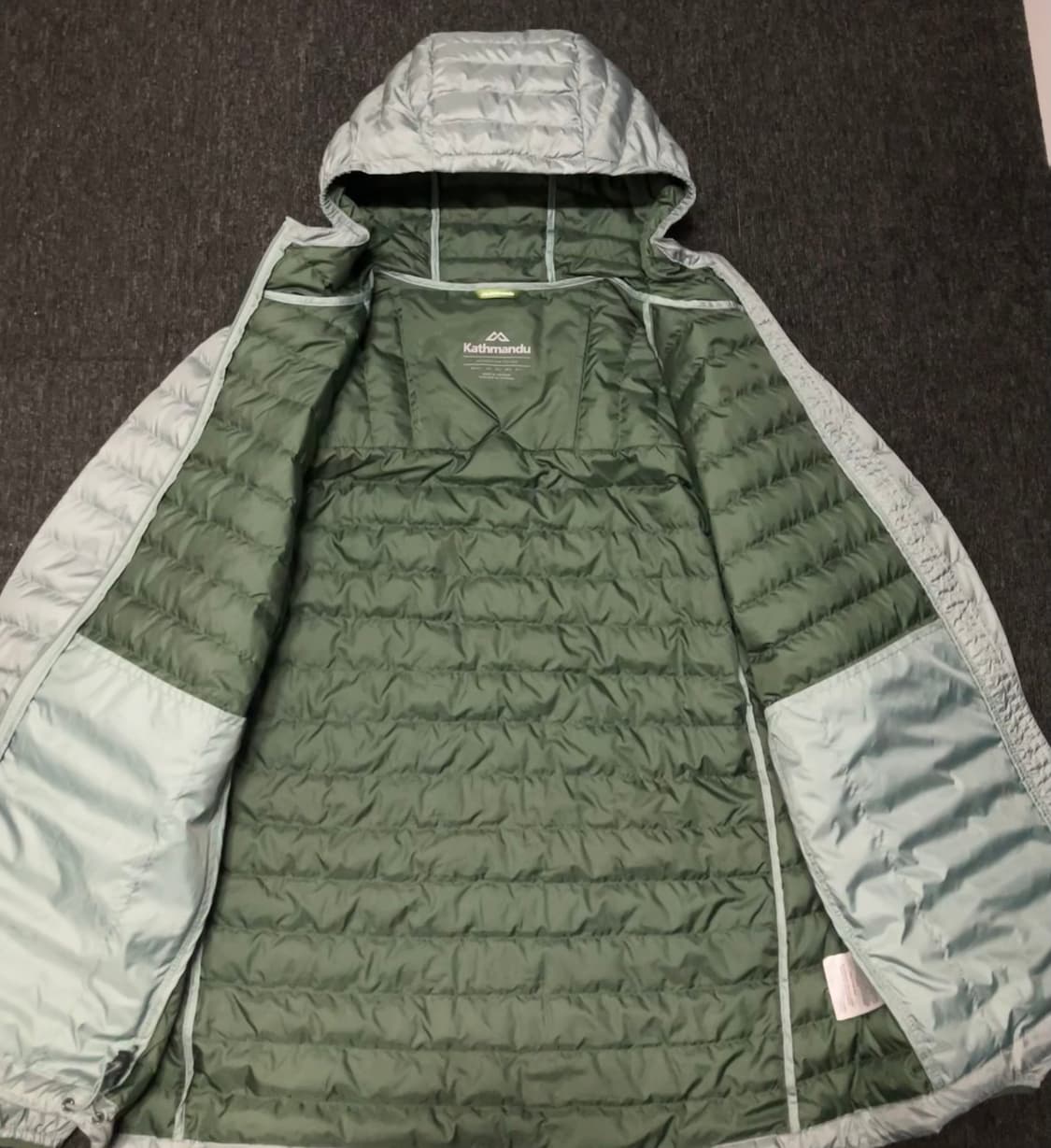 kathmandu 경량패딩 애플민트 상품이미지4