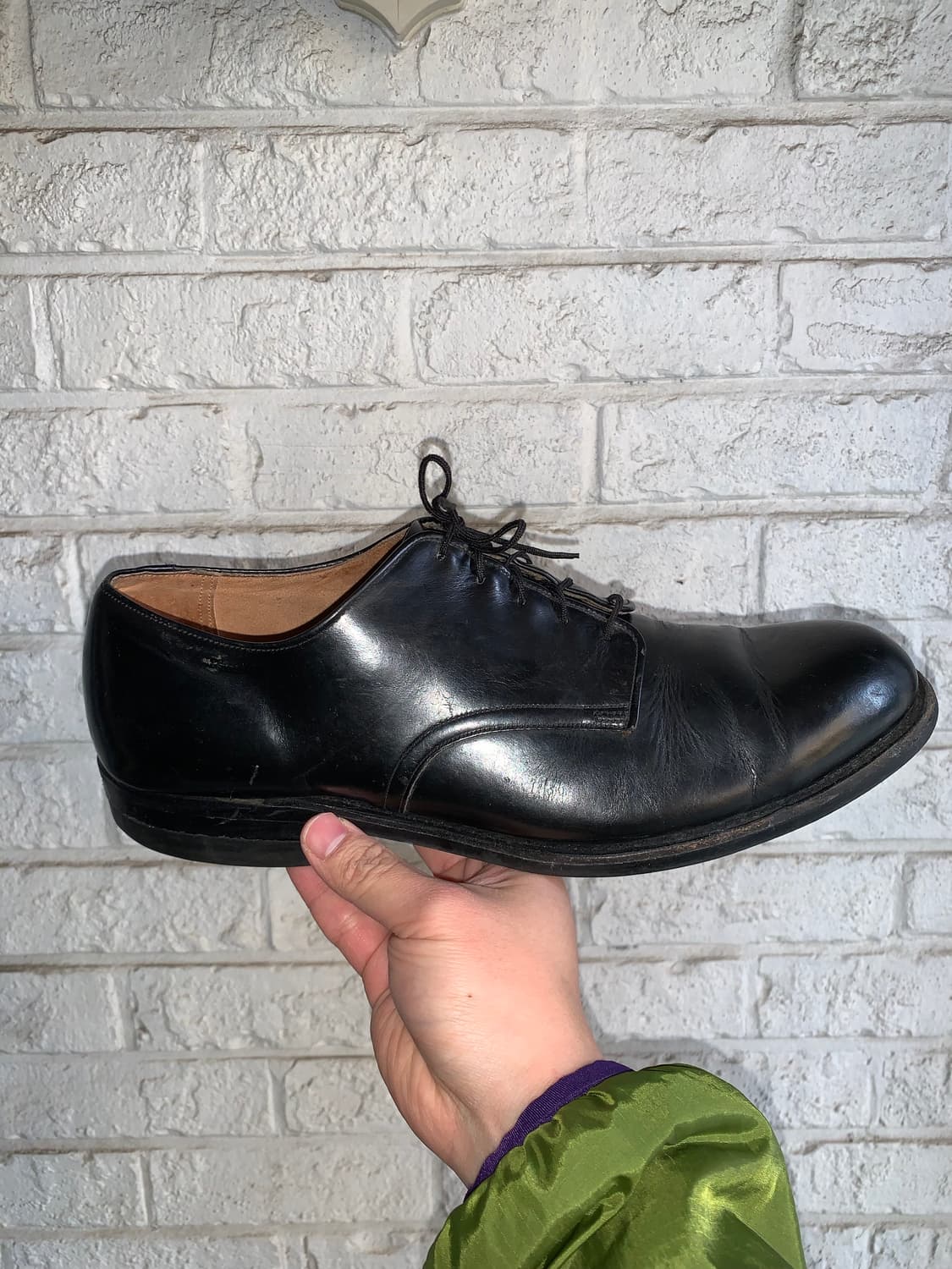 80년대 미해군 서비스 슈즈 해군 단화 280-285  상품이미지6