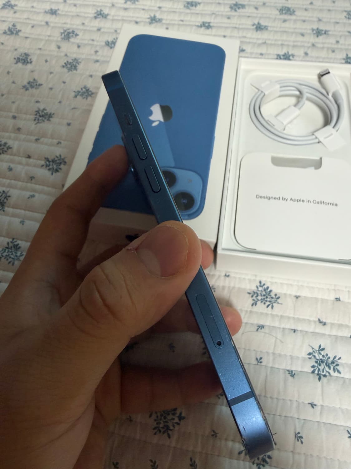 아이폰 13 128기가 블루 판매 상품이미지6