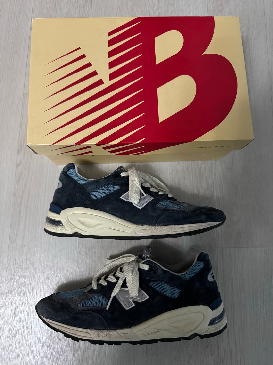 뉴발란스 990V2 캐슬락 네이비 280 상품이미지6