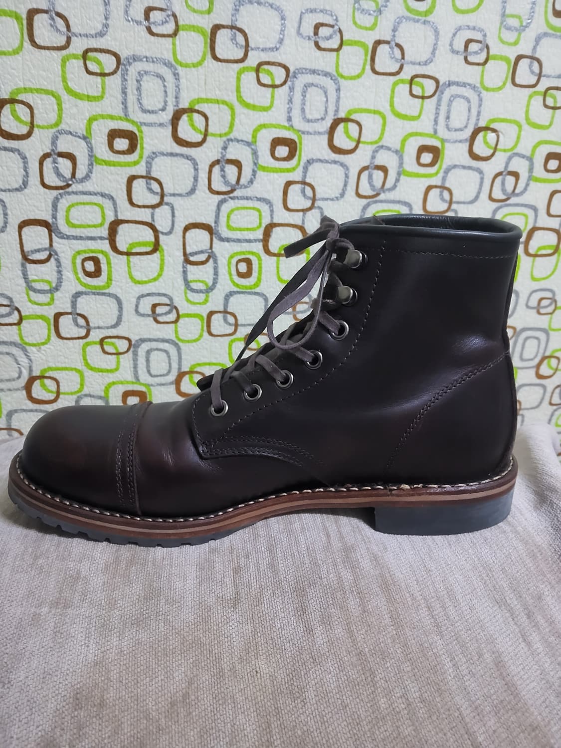 호킨스 에스팁 부츠 265사이즈  브라운 토캡부츠 상품이미지6