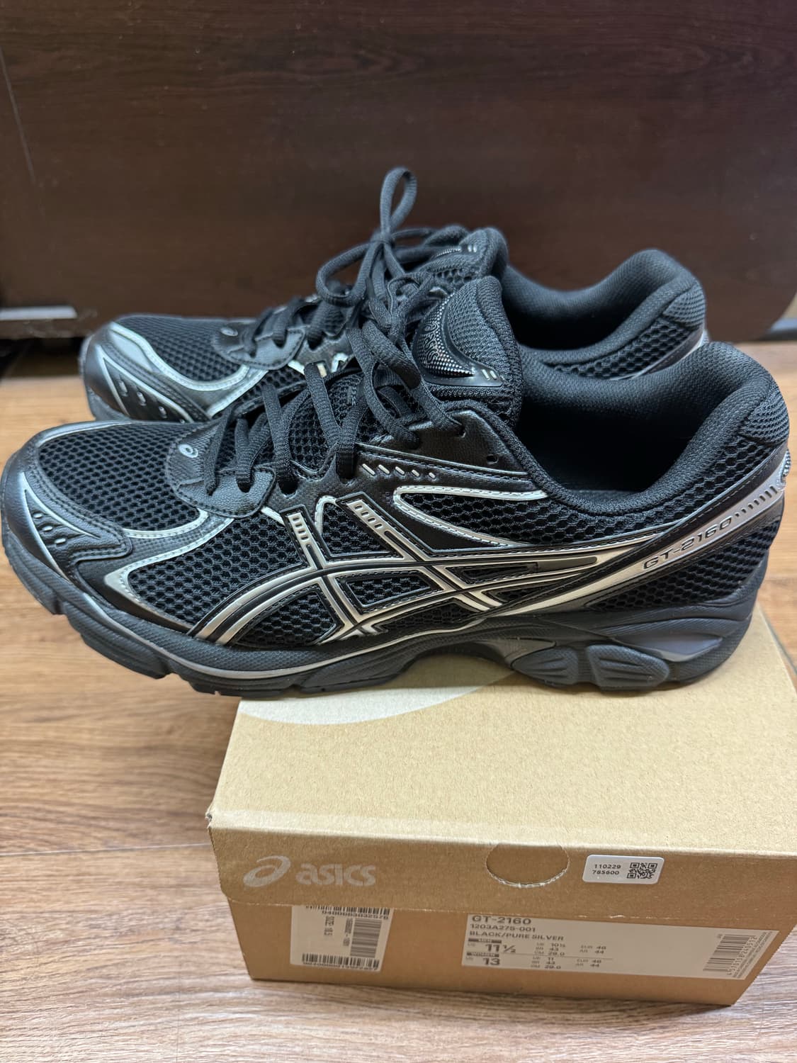 아식스 GT-2160 블랙 퓨어실버 290 상품이미지2