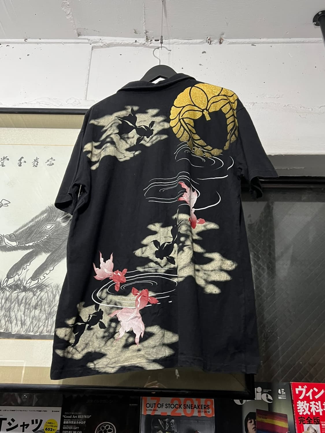 Japanese Vintage Glitter Polo T-shirts 상품이미지5