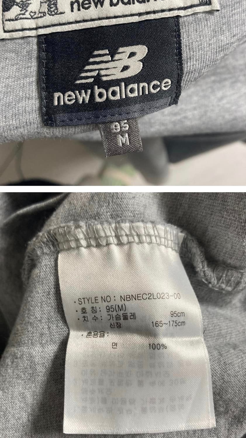 뉴발란스 그레이반팔티M  상품이미지3