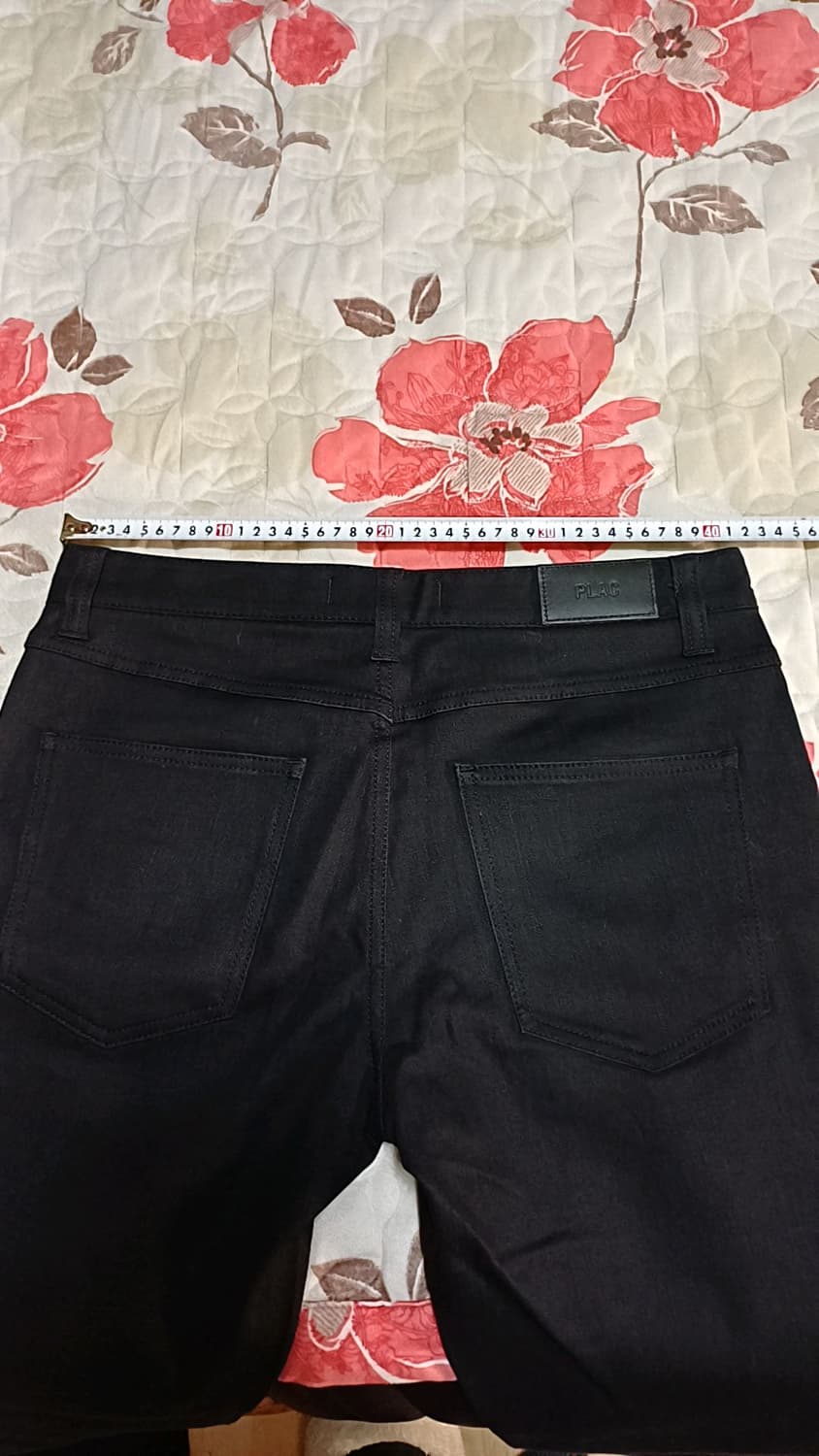 플랙 베를린 슬림블랙진 32인치 기장107 상품이미지5