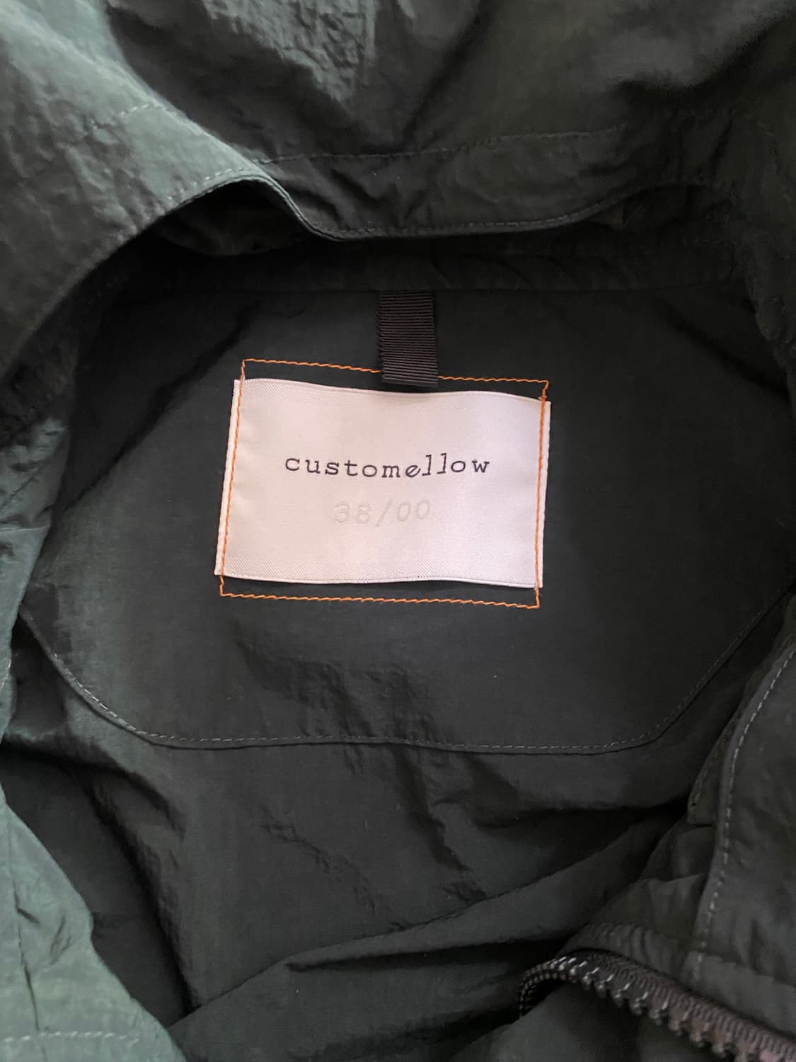 커스텀멜로우 다크그린 바람막이 자켓 38/00 (105) 상품이미지2