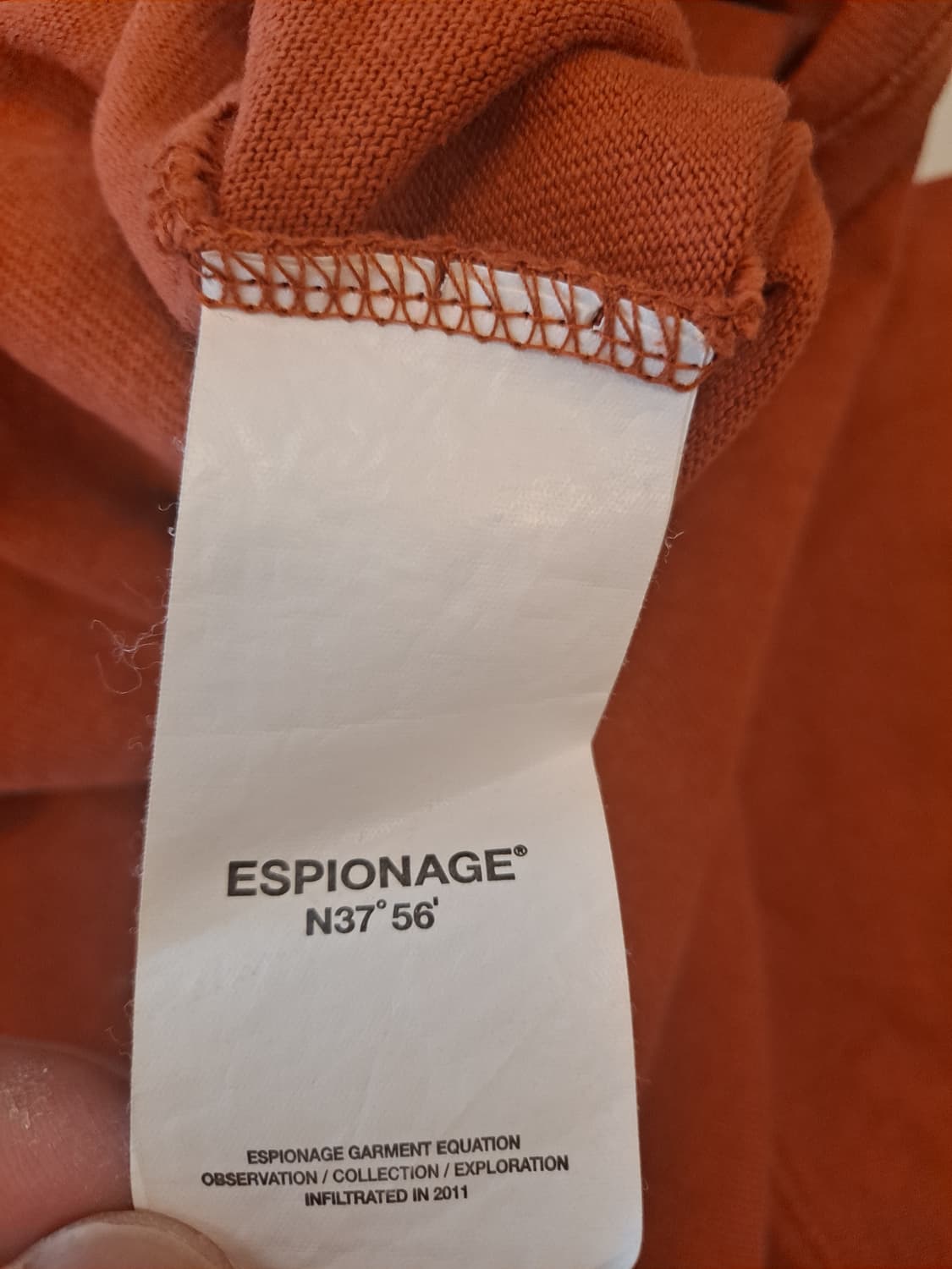 에스피오나지 서핀 헤비웨이트 반팔 M  상품이미지10