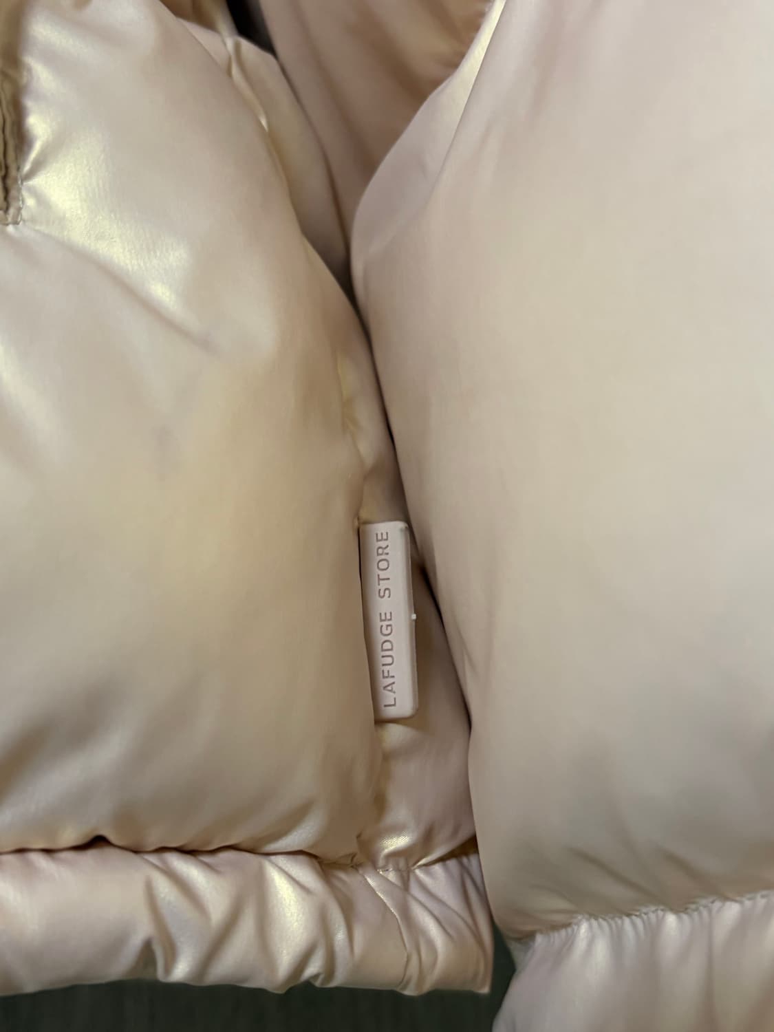 라퍼지포우먼 핑크 글로시패딩 상품이미지8