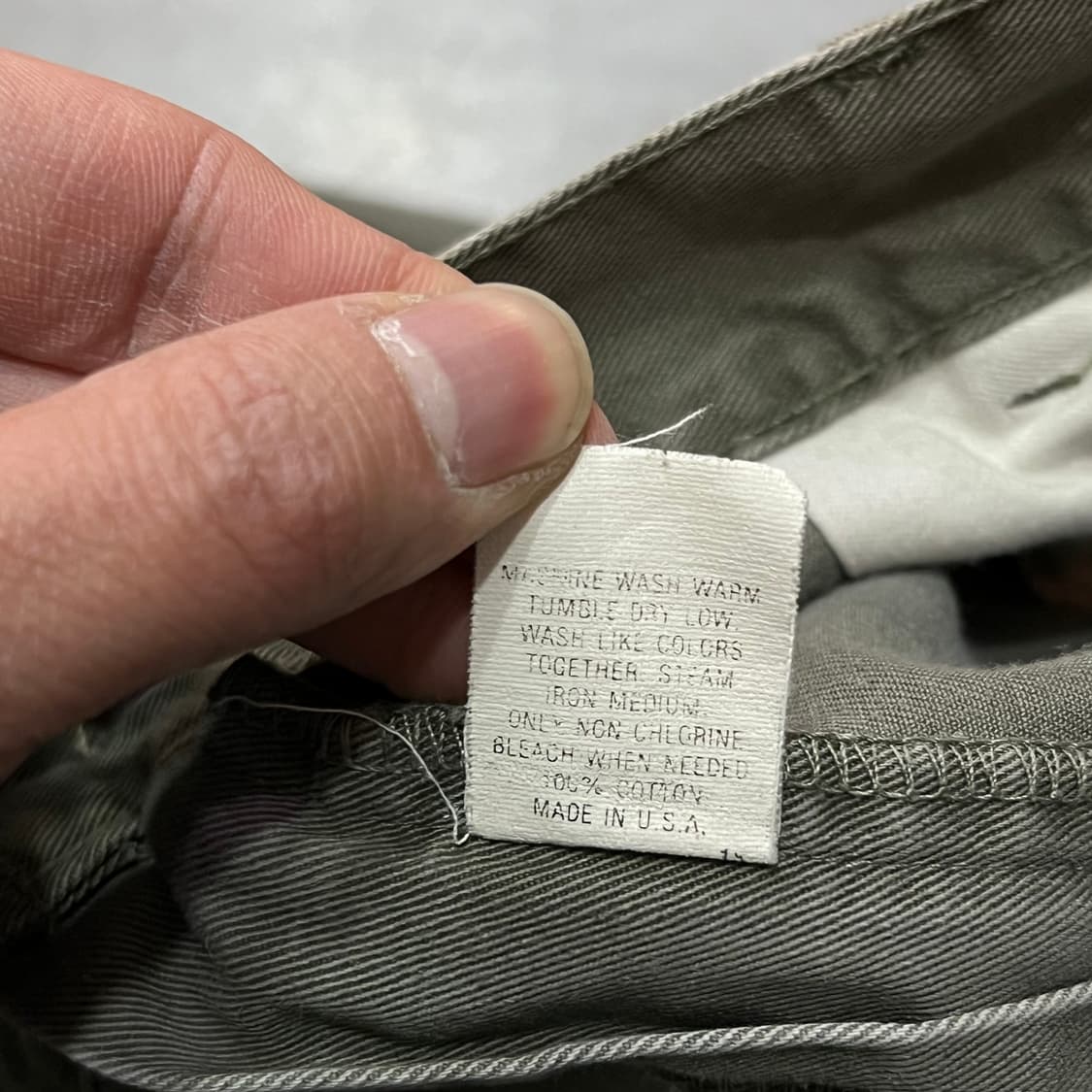  폴로랄프로렌 카키 투턱 치노팬츠 y15502 상품이미지8