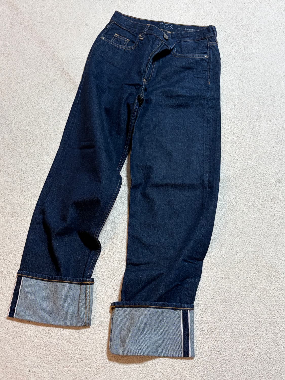 COS 턴업진 24sizw 상품이미지2