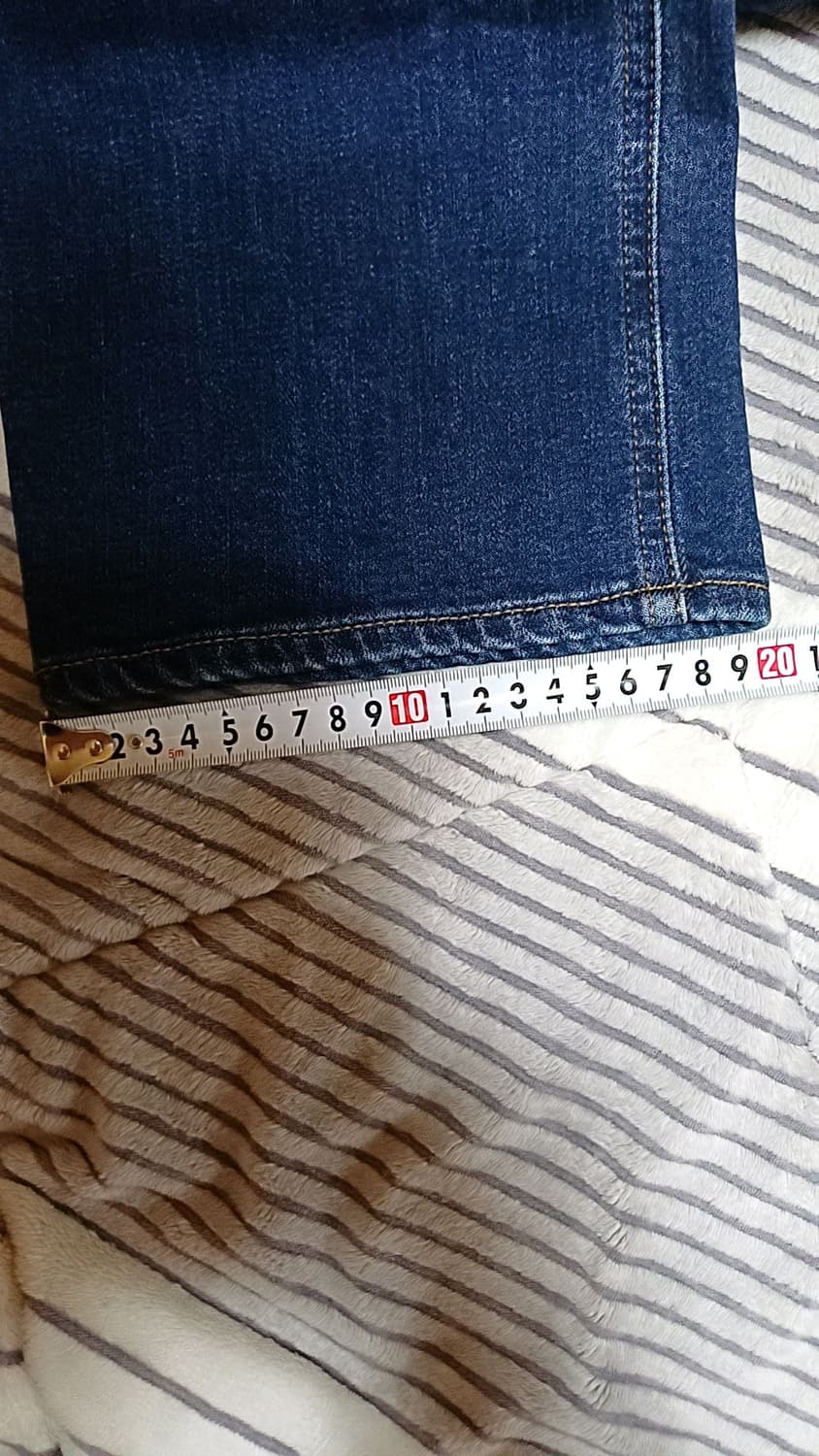 스파오 미사용 기모스판청바지 31인치 기장100 상품이미지9