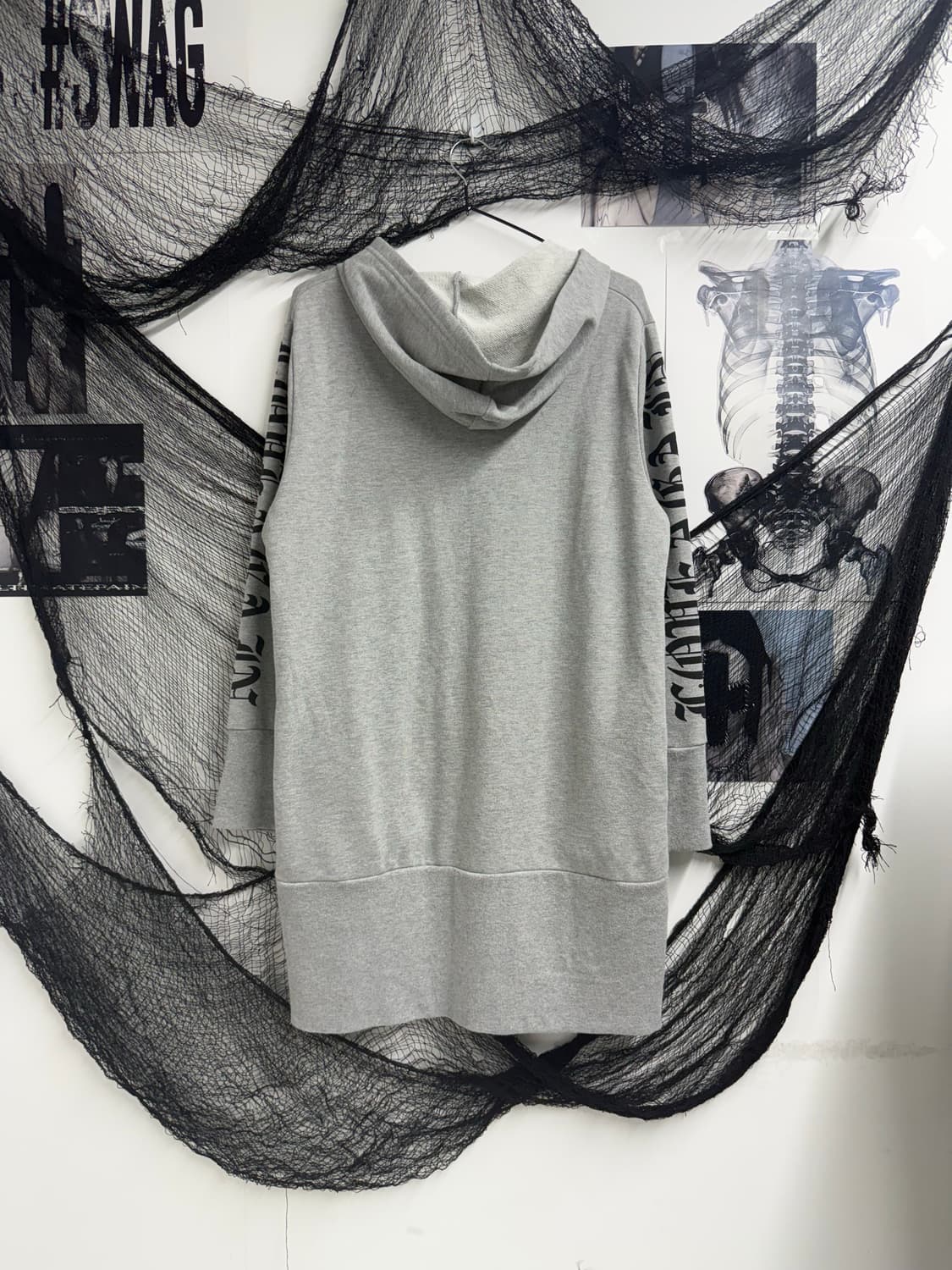 00s lettering detailed zip up onepiece 상품이미지3