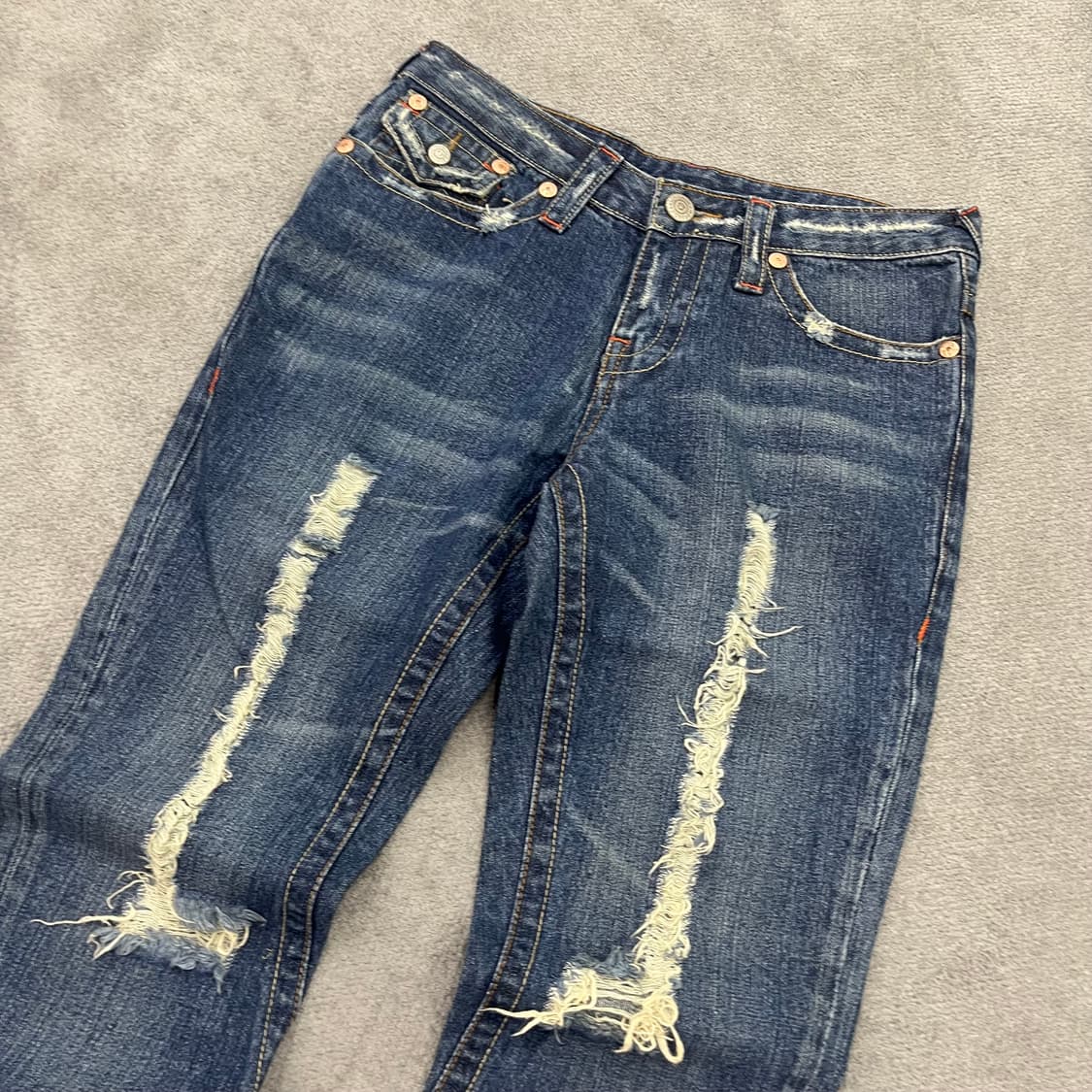 27 트루릴리젼 월드투어 디스 플레어 부츠컷 데님 상품이미지3