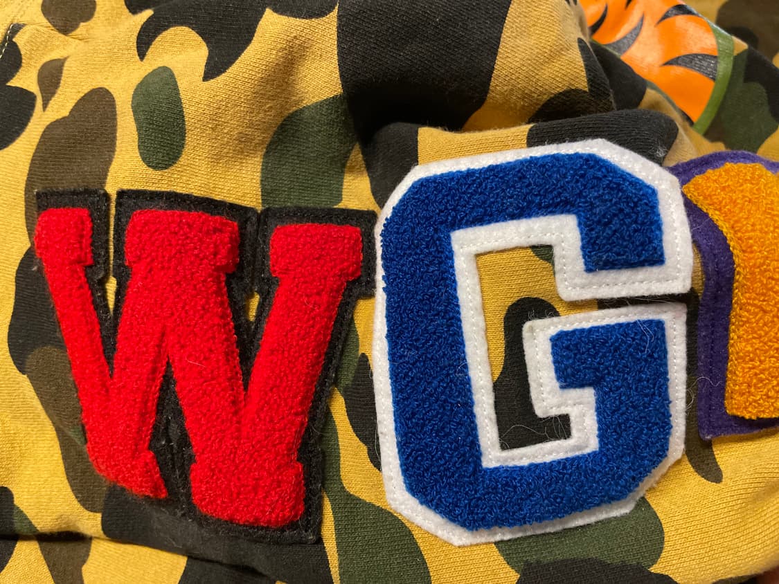 베이프 abc 샤크 후드 황계 XXL 상품이미지3