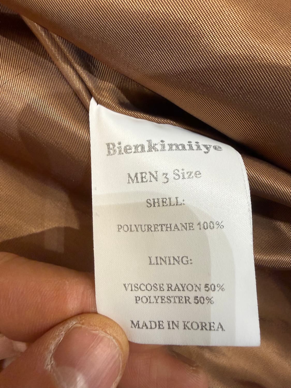 Bien Kimiye 오버사이즈핏 자켓  상품이미지5