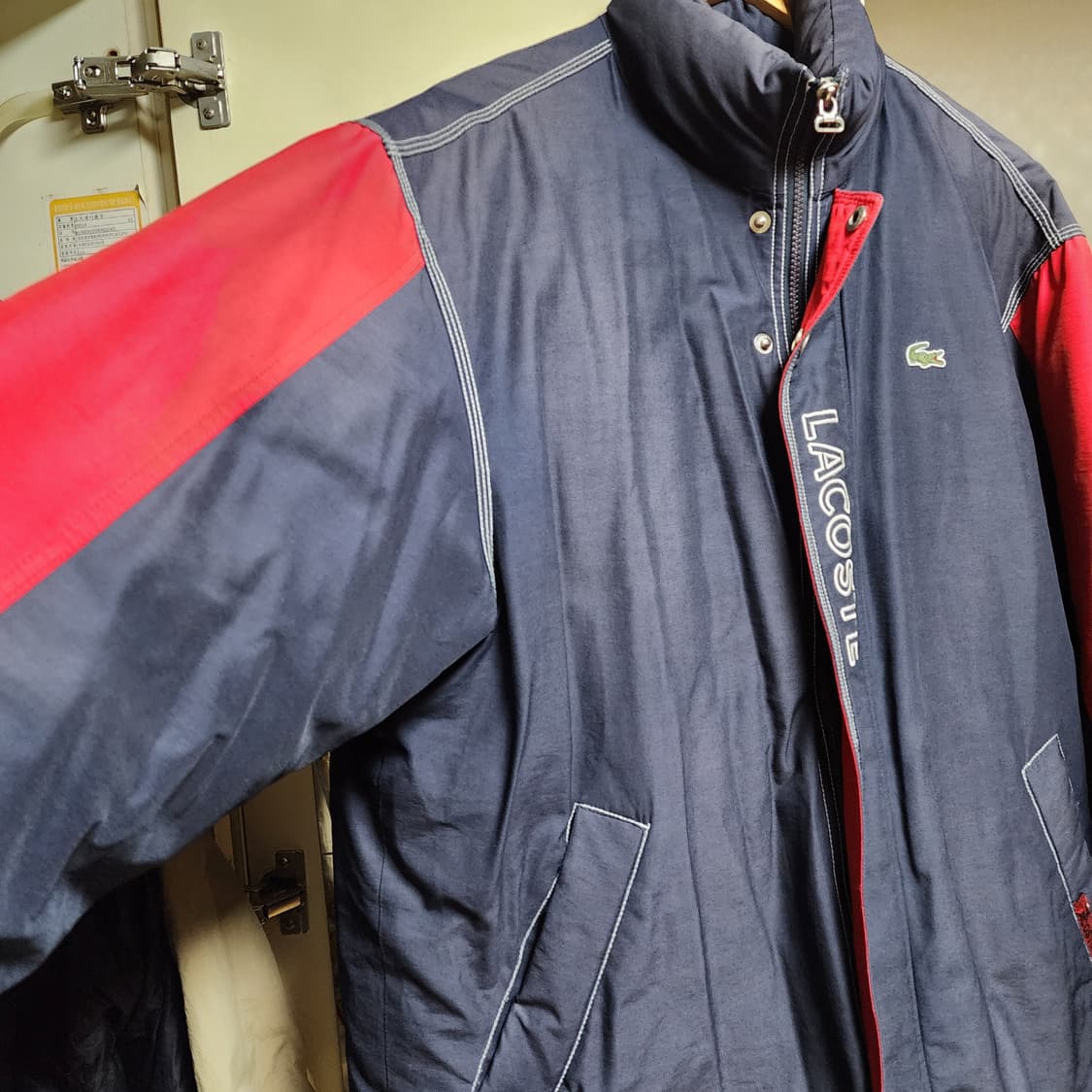 라코스테 빈티지 패딩점퍼 상품이미지4