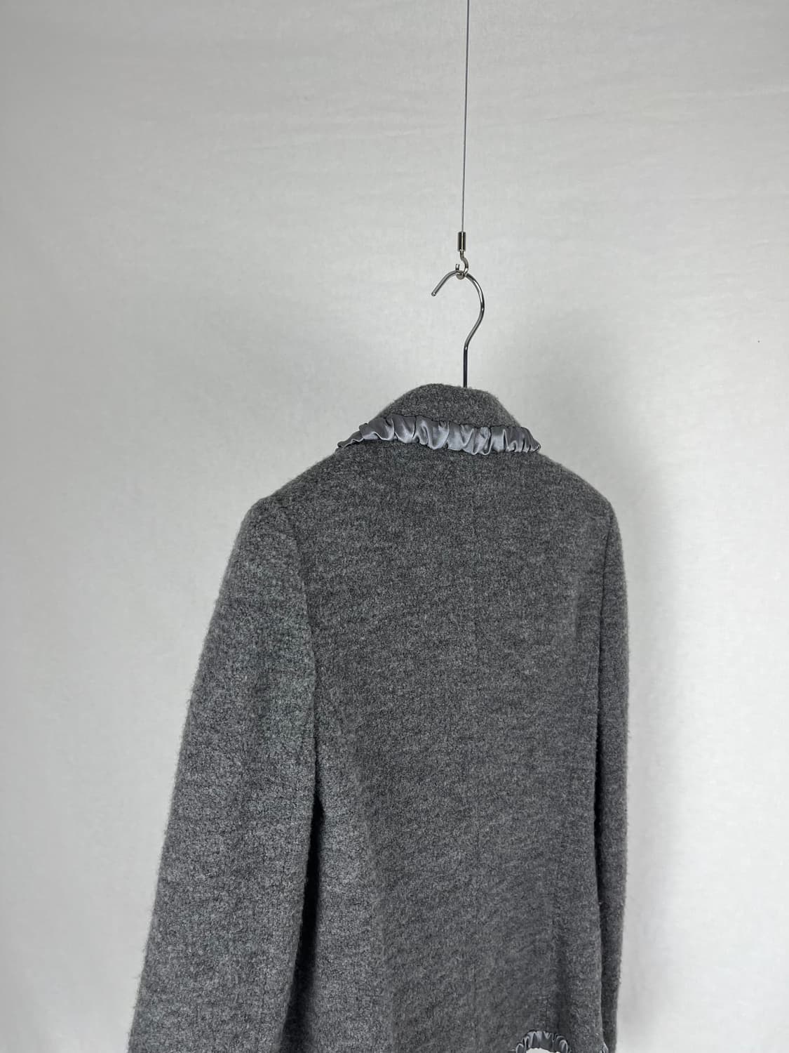 Vintage (maede in japan) 셔링 블레이저 상품이미지5