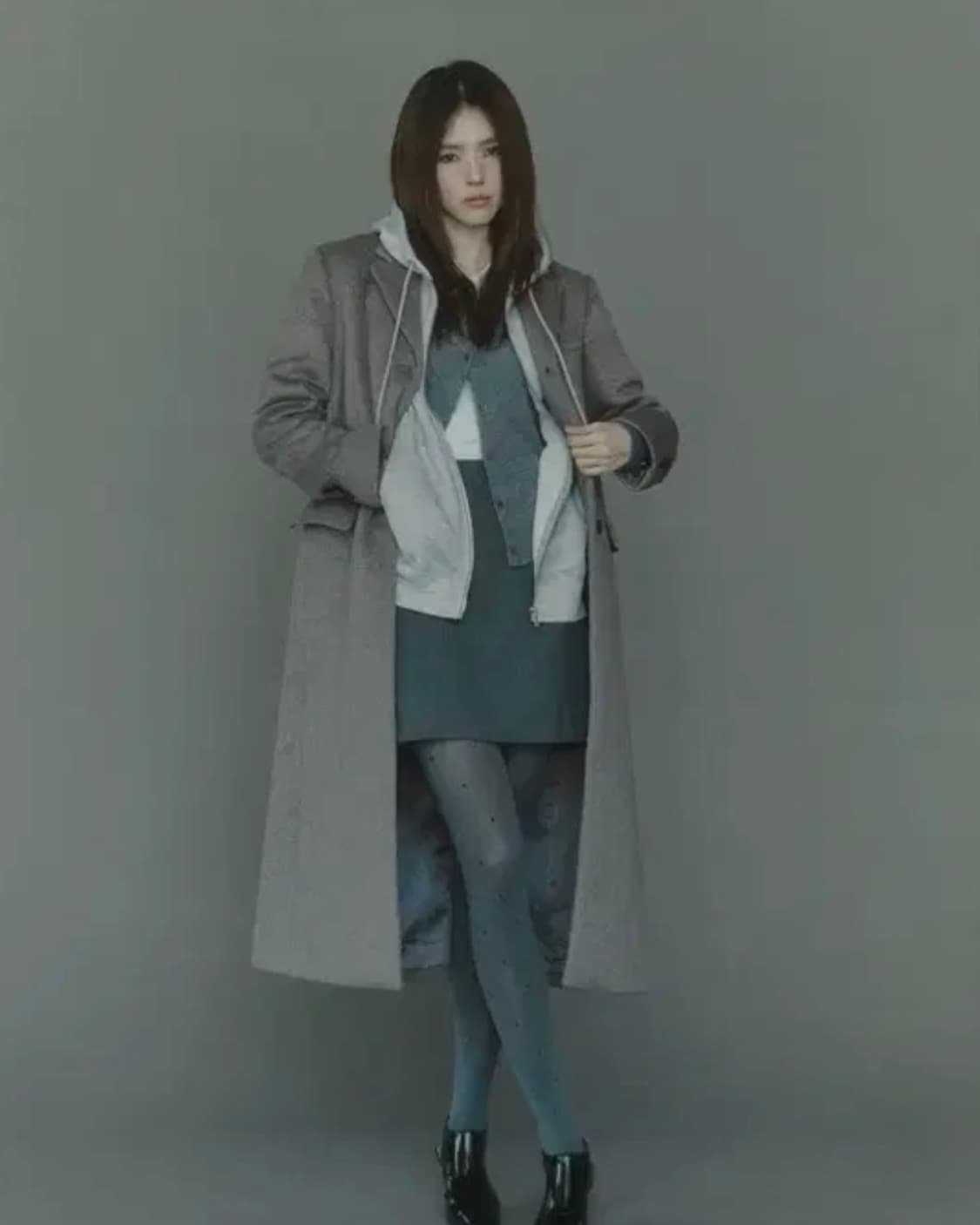 지오다노 울코트 블랙 xs 상품이미지2