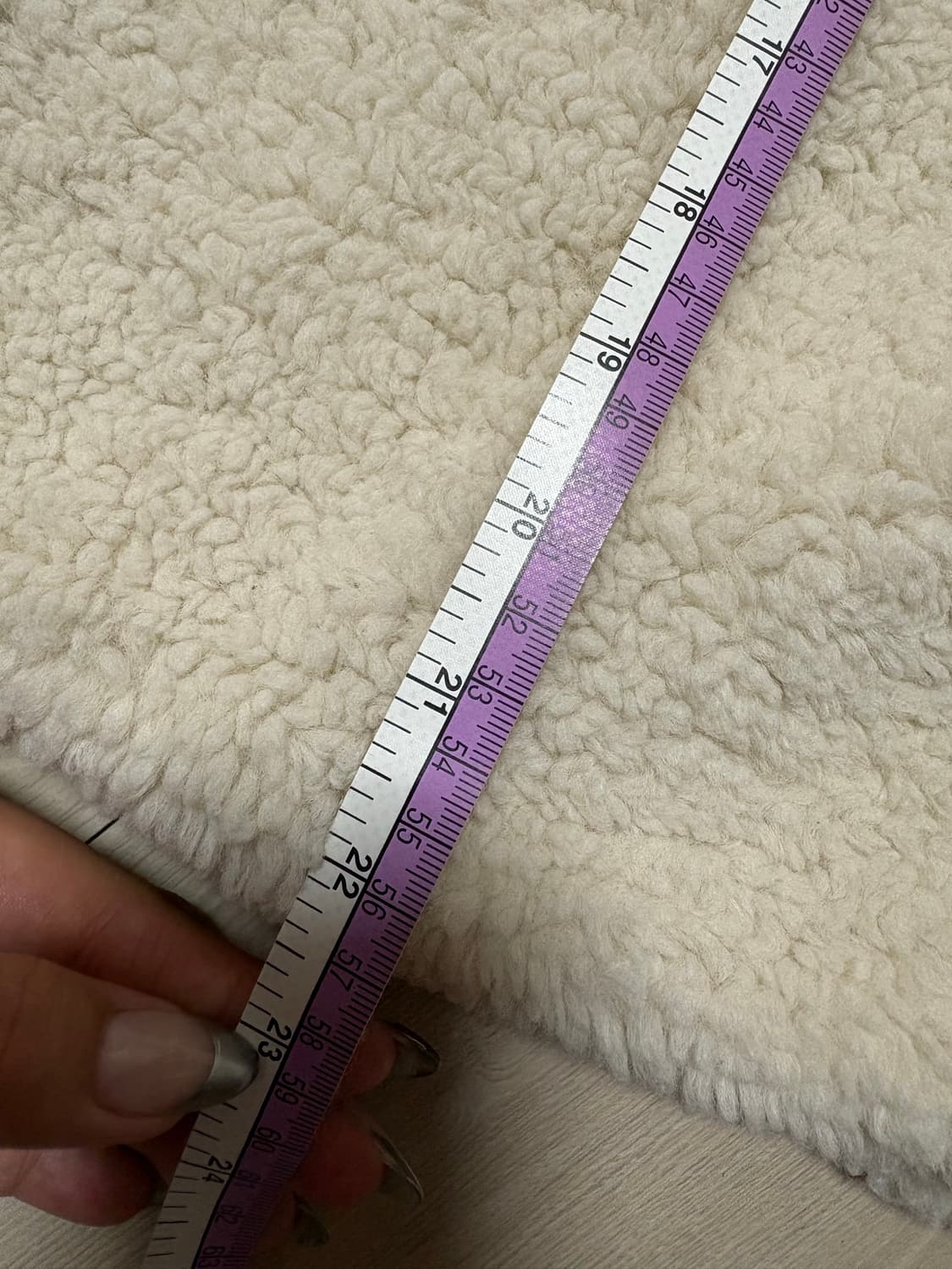 더블 퍼자켓 아이보리 상품이미지3