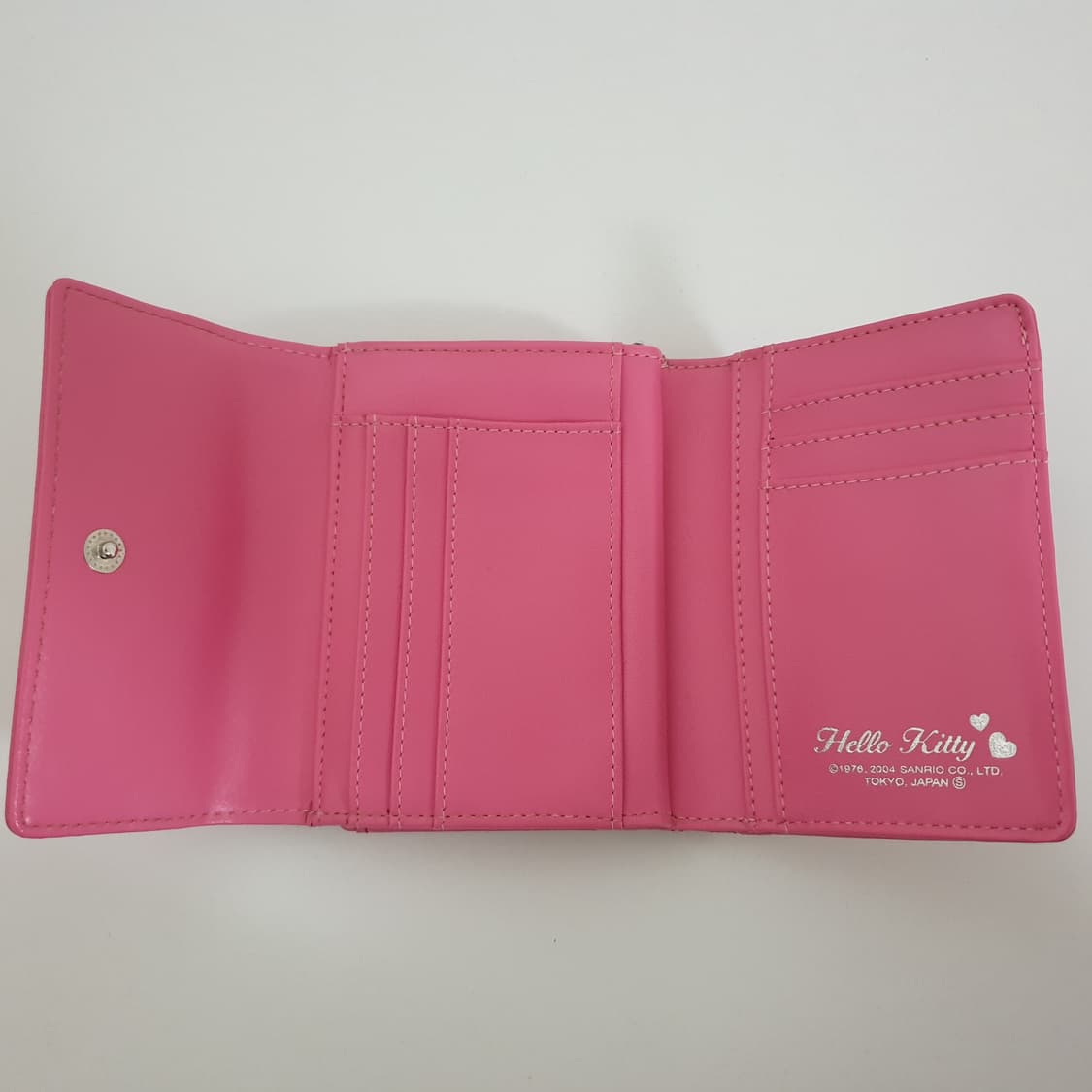 헬로 키티 고전 지갑 핑크 빈티지 산리오 반지갑 똑딱이 상품이미지3