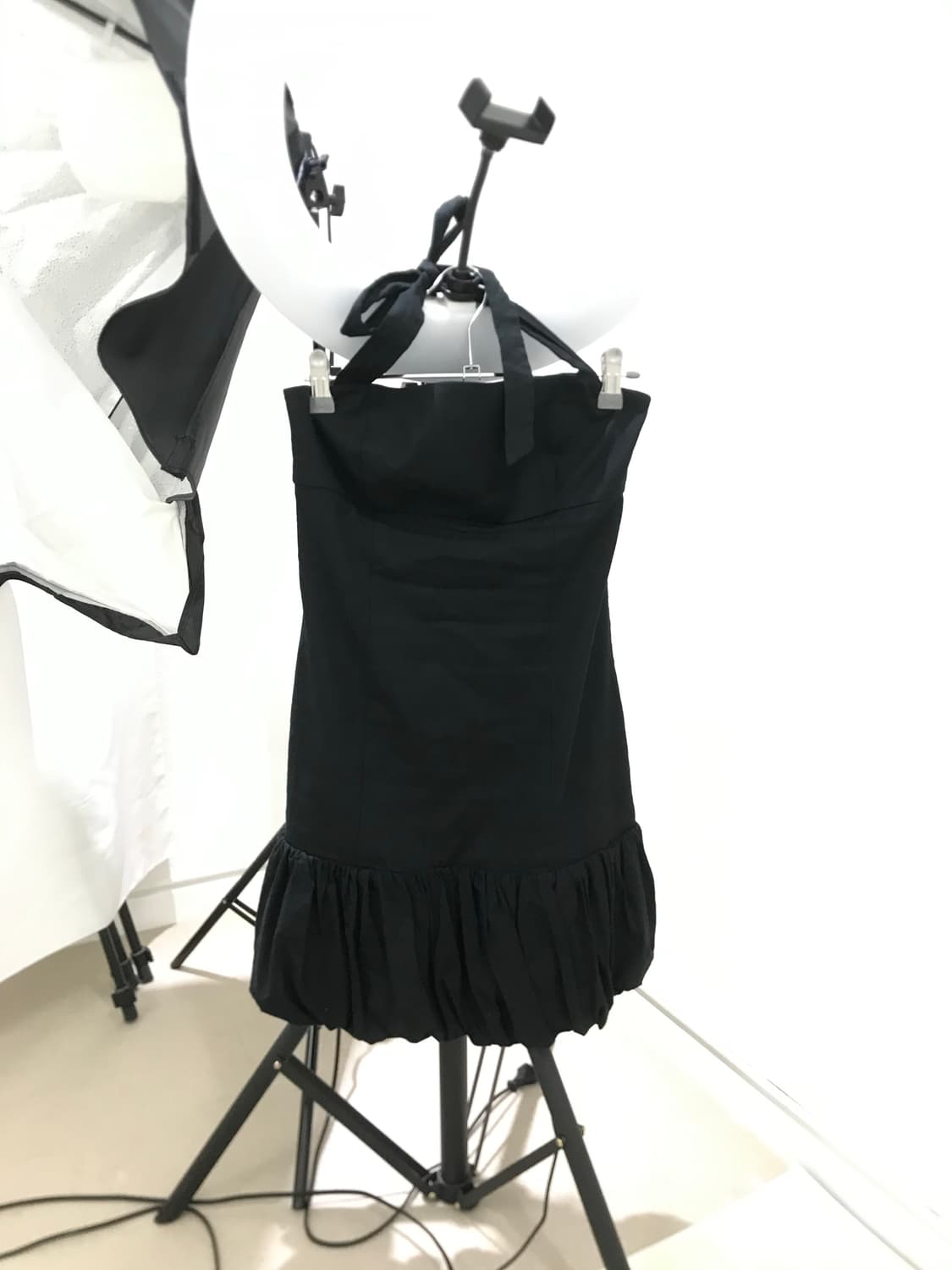 Puff cloud skirt tanktop strap onepiece 상품이미지7