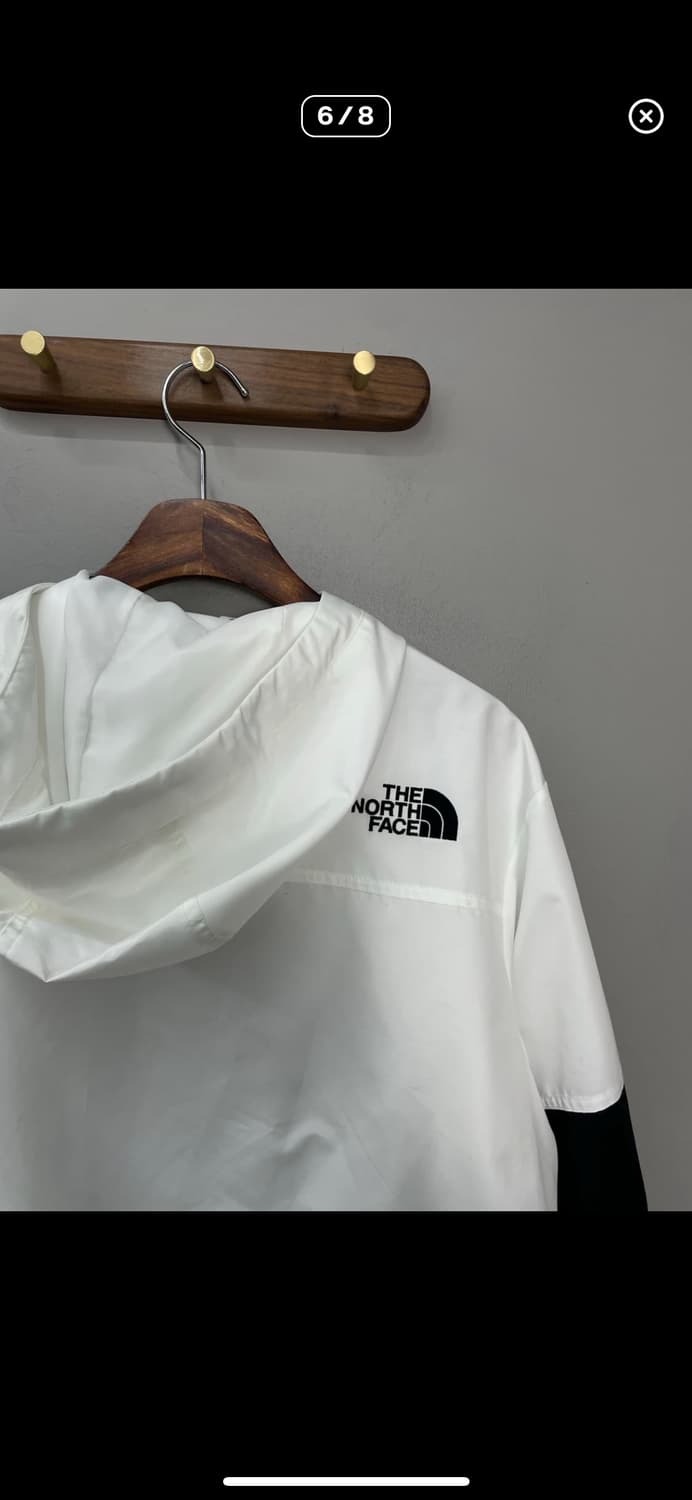 노스페이스 화이트라벨 뉴달톤 화이트 아노락 바람막이 A3117 상품이미지6