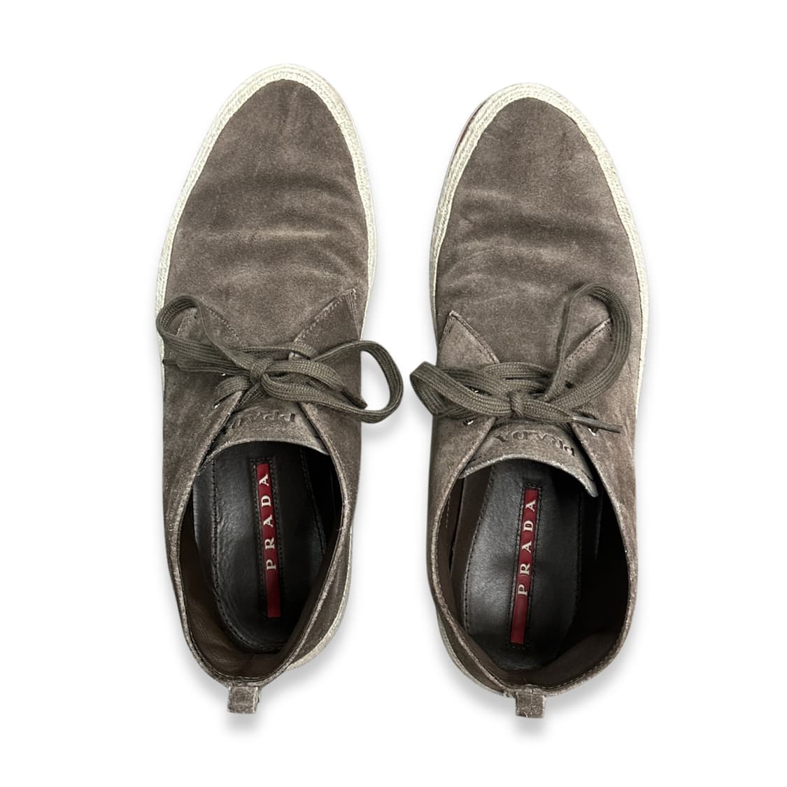 Prada Suede Chukka Shoes EU9 상품이미지3