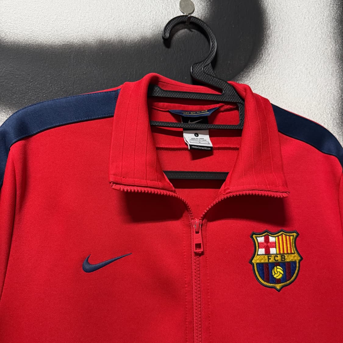 나이키 올드스쿨 빅프린팅 바르셀로나 트랙 져지 자켓 상품이미지3