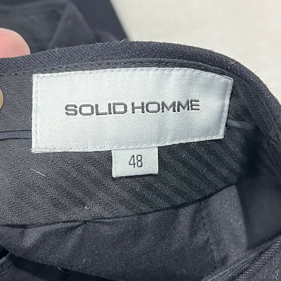 솔리드옴므 울 슬랙스 s08872 상품이미지5