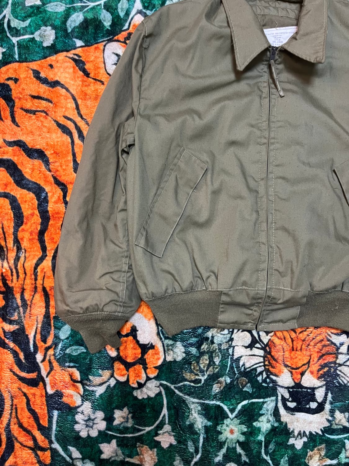 80s CVC tanker jacket OG (L-R) 상품이미지3
