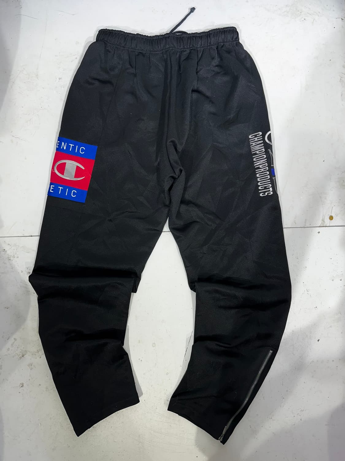 챔피온 90s 블랙 빅 로고 팬츠 L 상품이미지5