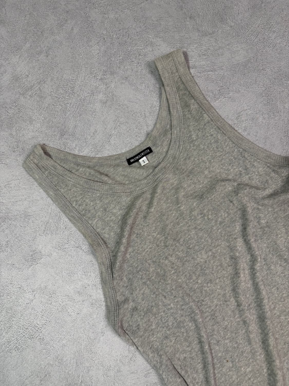 Ann Demeulemeester 11 SS Long Rib Tank 상품이미지3